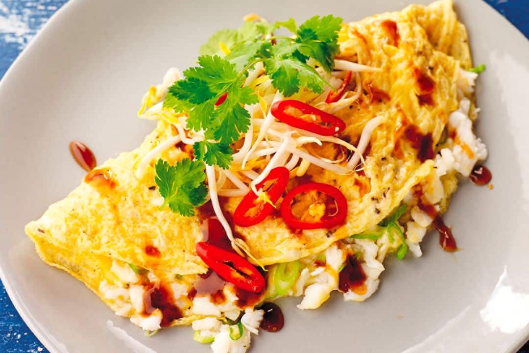 Crab Omelette Recipe