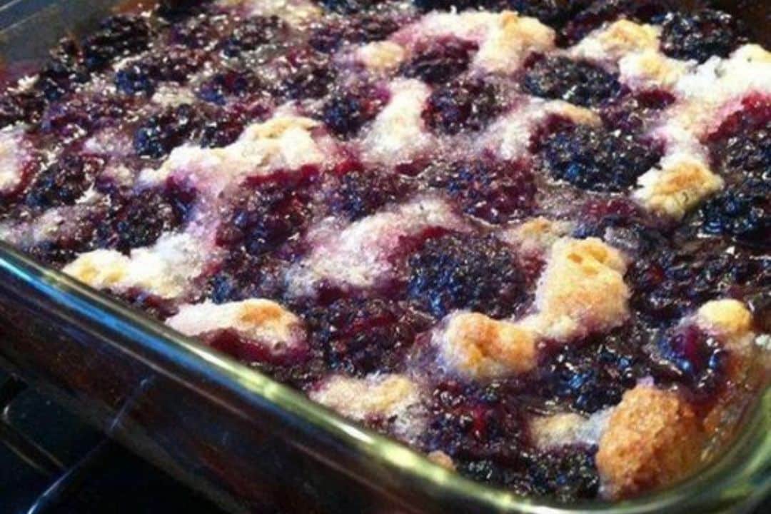 Homemade Kentucky Blackberry Cobbler