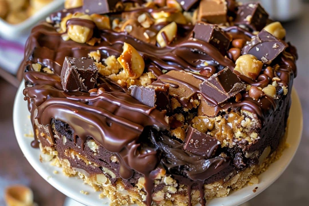 Peanut Butter Cup Dump Cake Recipe