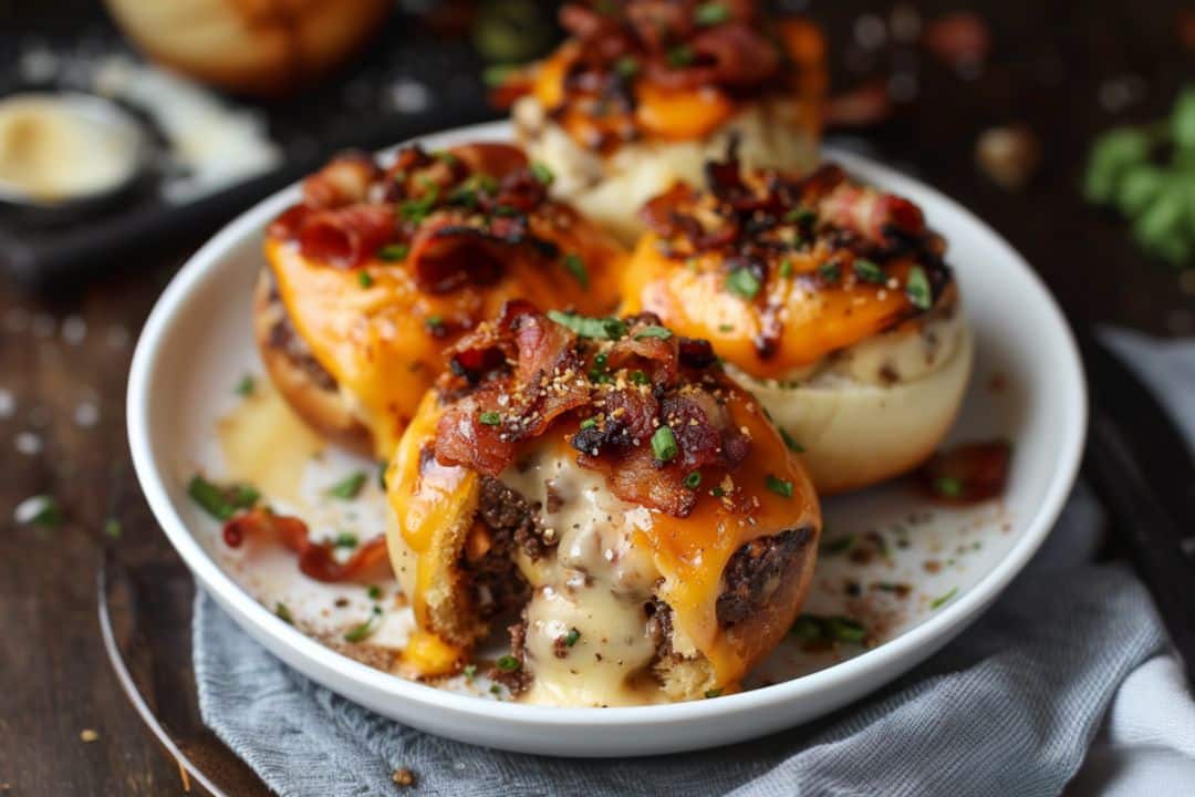 Bacon Cheeseburger Bombs Recipe