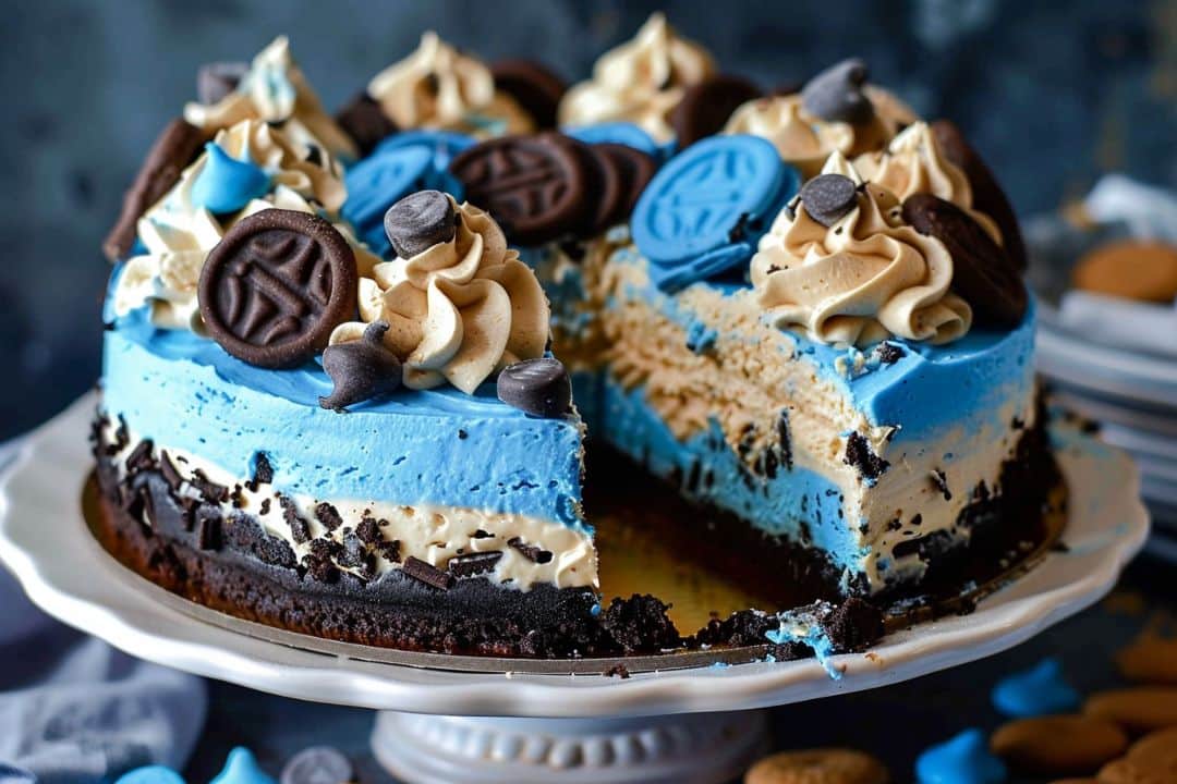 Cookie Monster Cheesecake Recipe