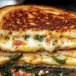 Roasted Jalapeño Popper Grilled Cheese