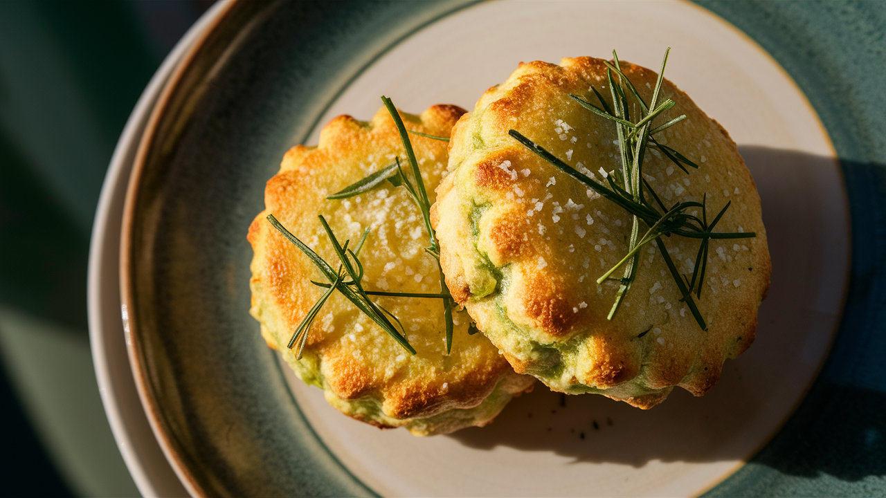 Zucchini Biscuits (Parmesan Herb)