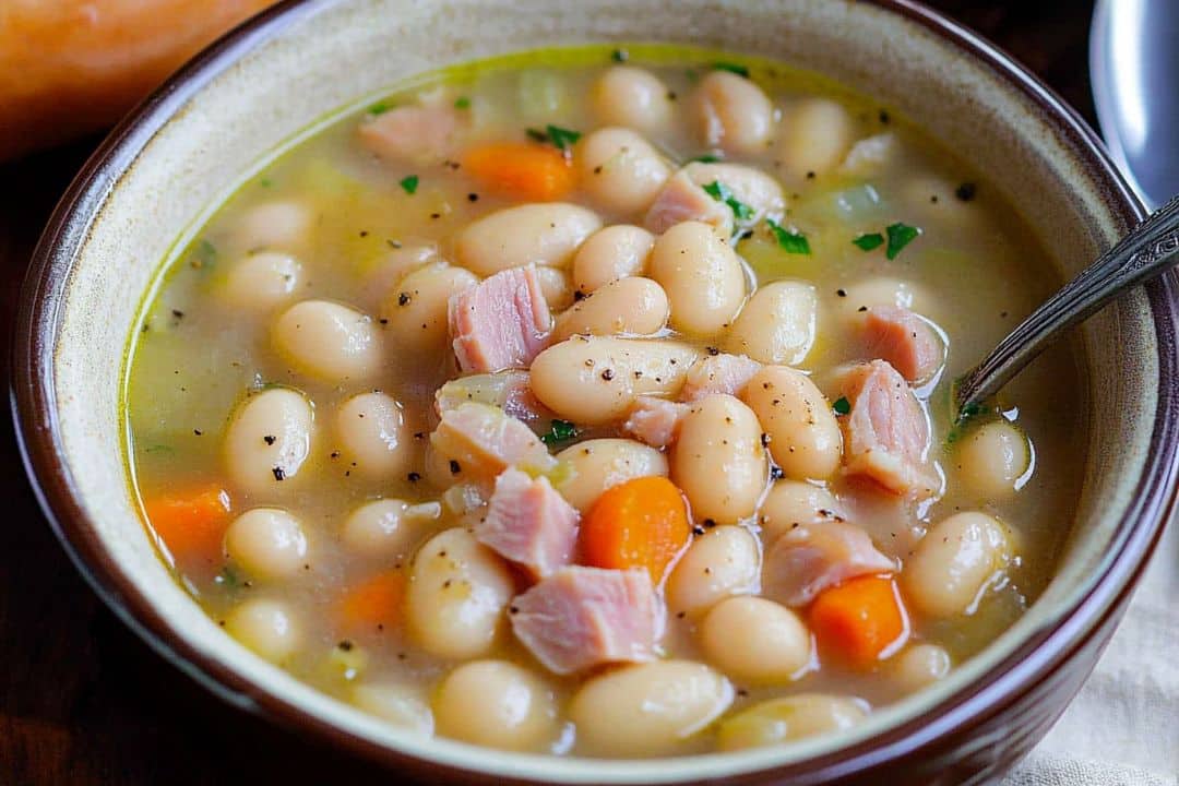 White Bean and Ham Soup Recipe