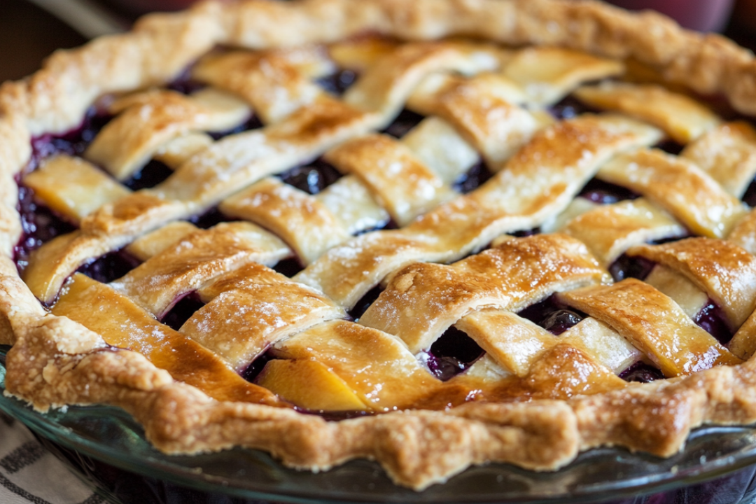 Blueberry Peach Pie