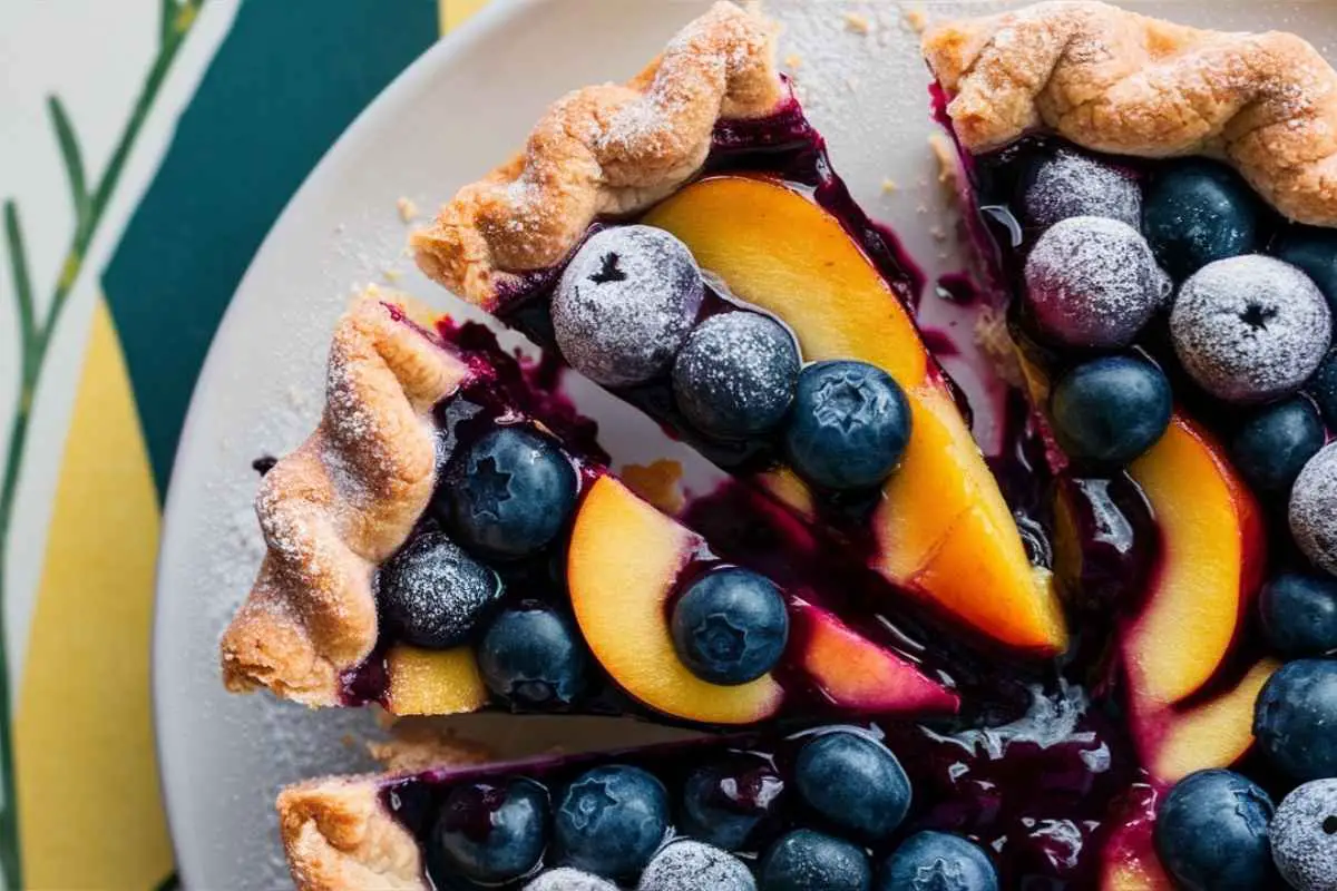 Blueberry Peach Pie