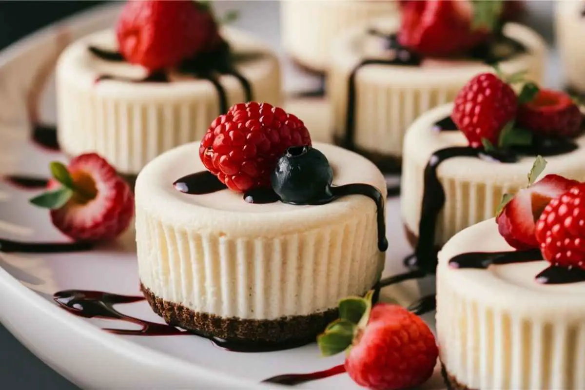 Mini No-Bake Cheesecakes