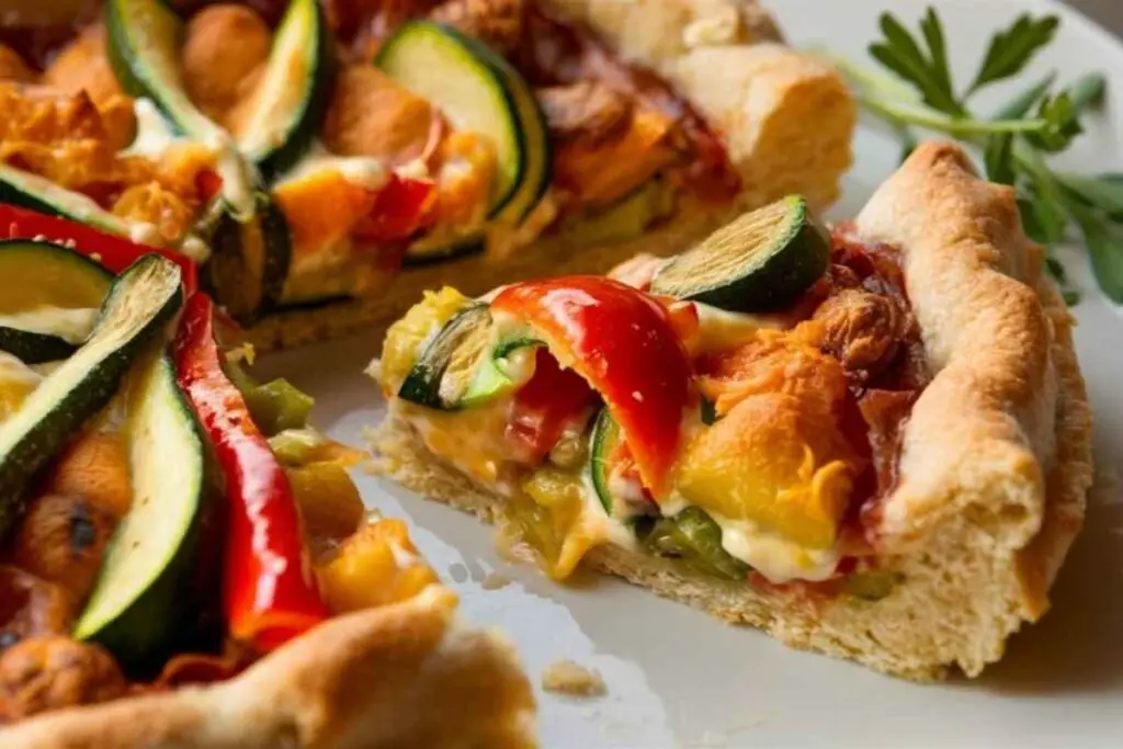 Savory Vegetable Cheese Tart