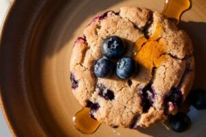 Blueberry Breakfast Cookies