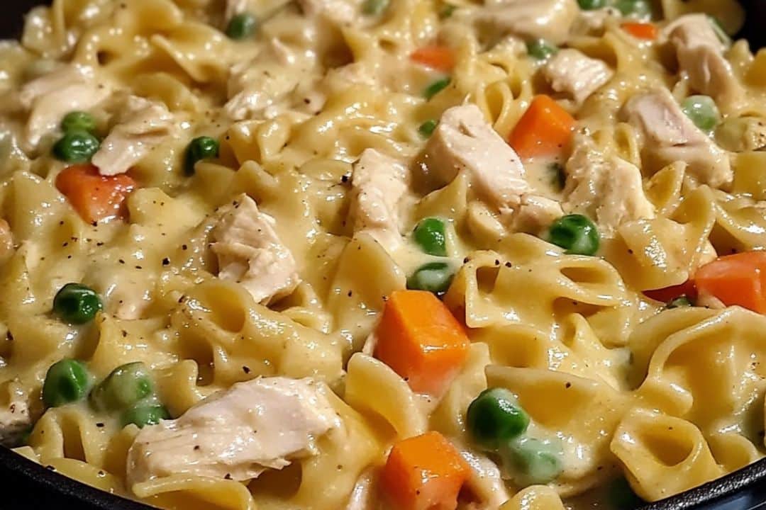 Chicken Pot Pie Pasta Recipe