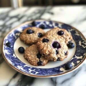 Blueberry Breakfast Cookies