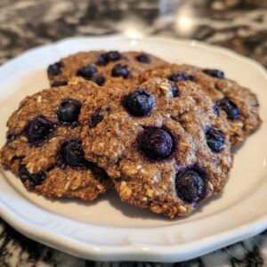 Blueberry Breakfast Cookies