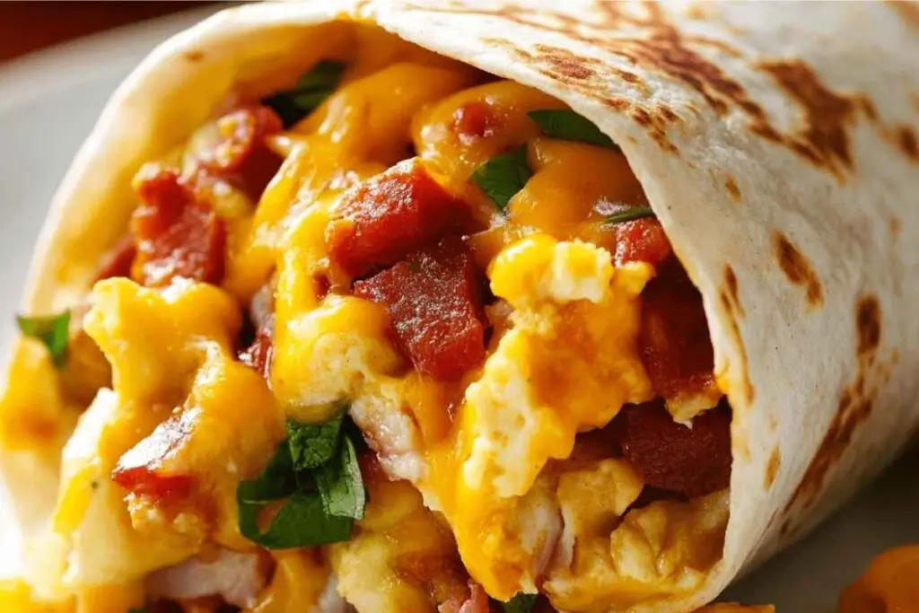 What Does a Breakfast Burrito Contain?