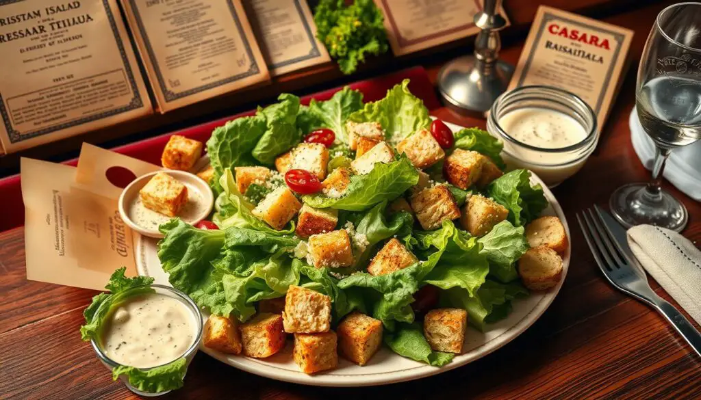 Caesar salad history