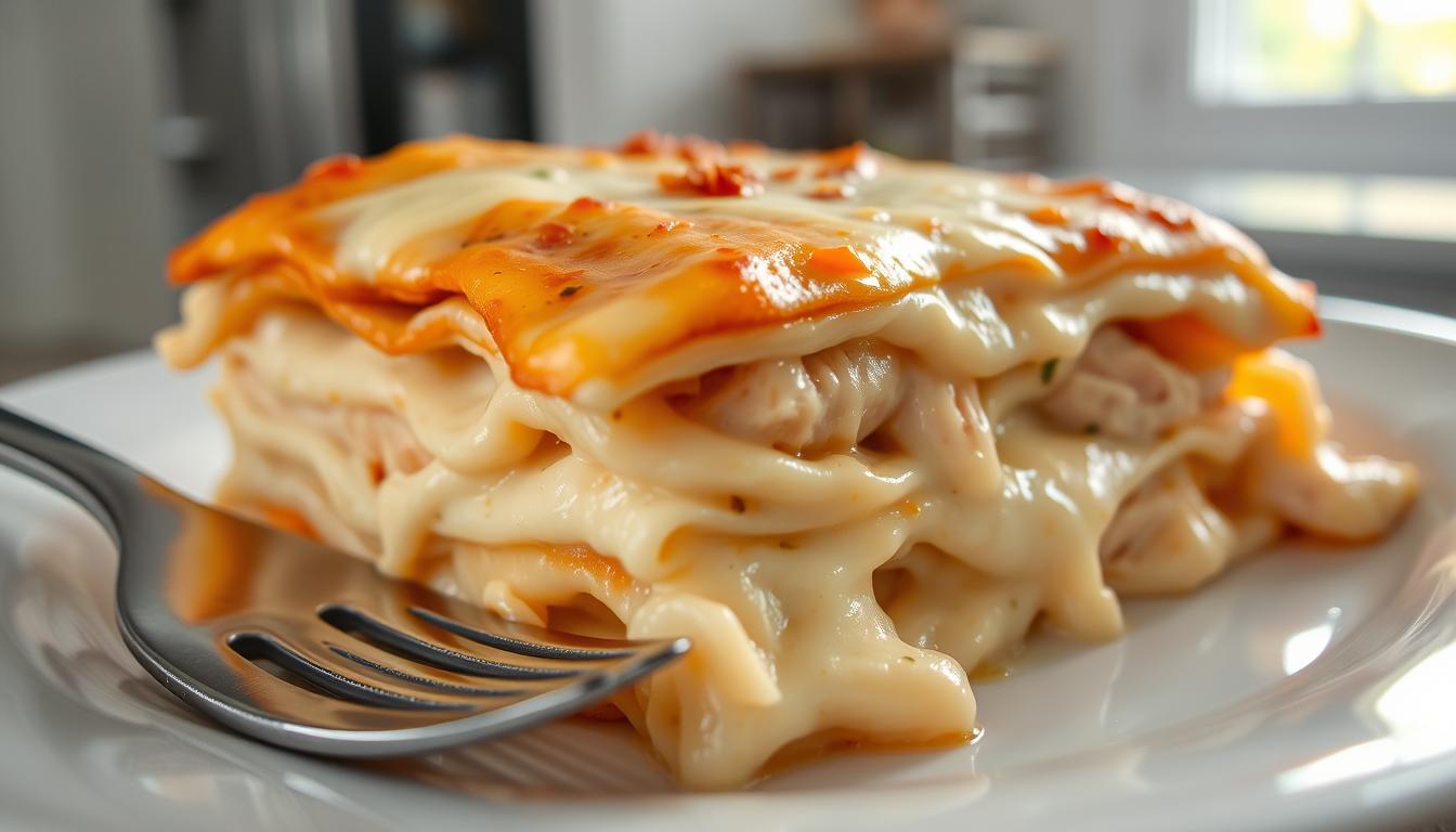 Chicken Alfredo Lasagna