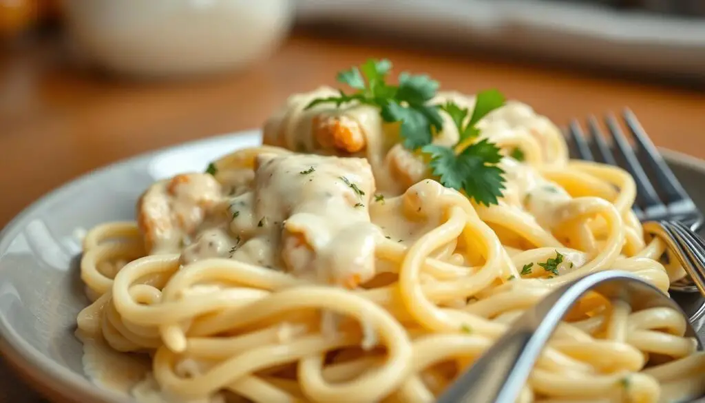 Is Chicken Alfredo a traditional Italian dish?