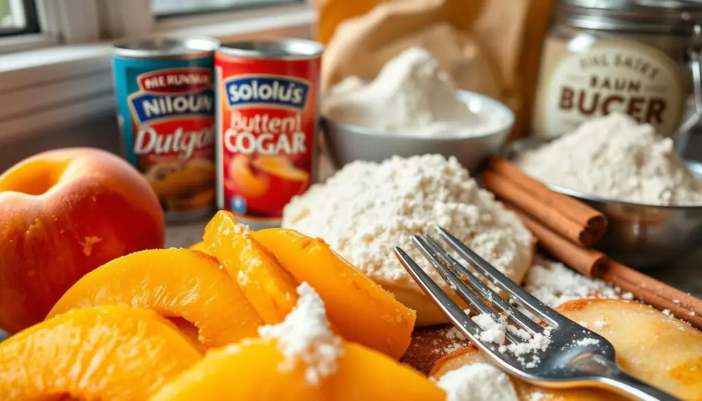 Peach Cobbler Ingredients