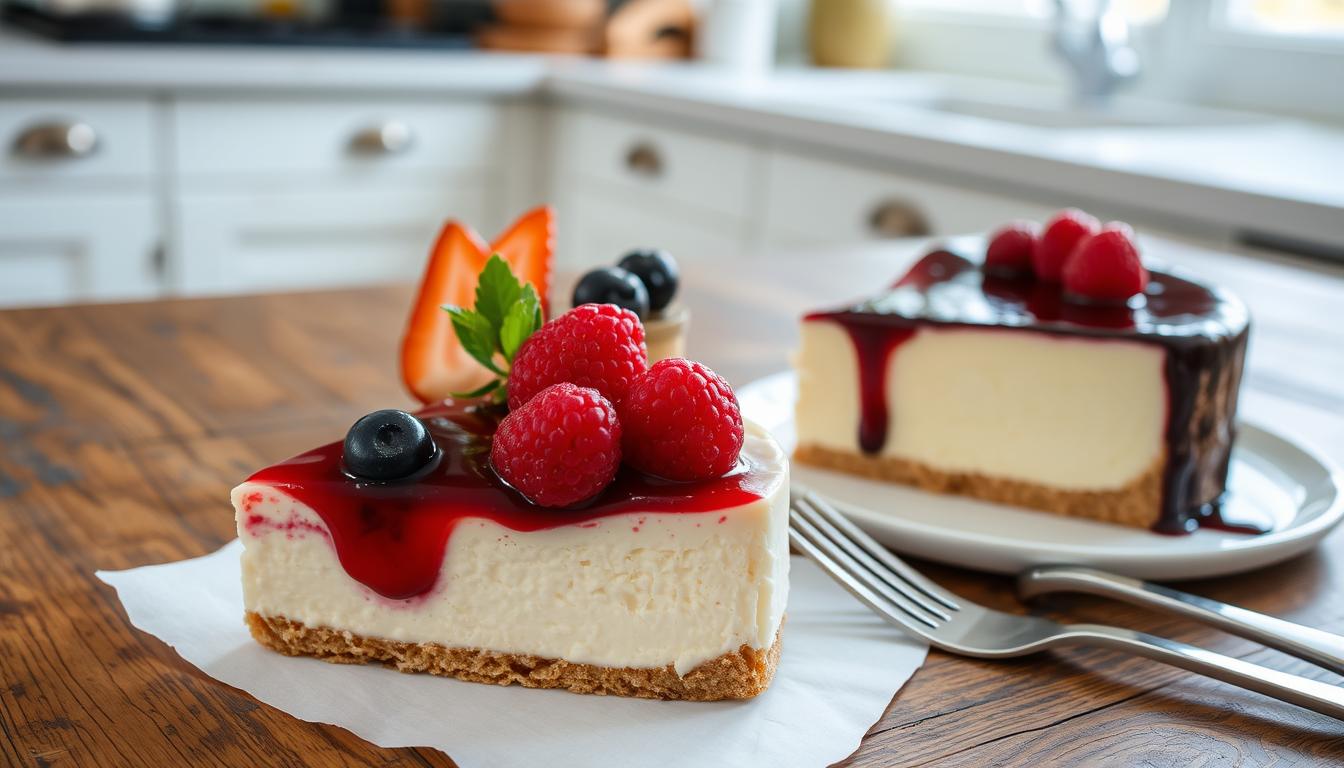 What is the difference between Italian cheesecake and regular cheesecake?