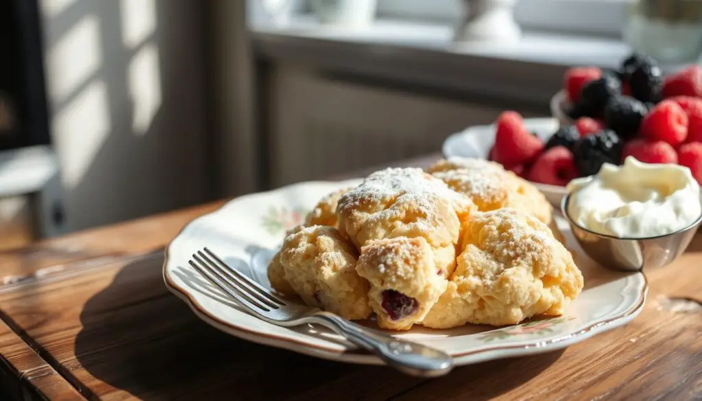 What is the secret to making good scones?