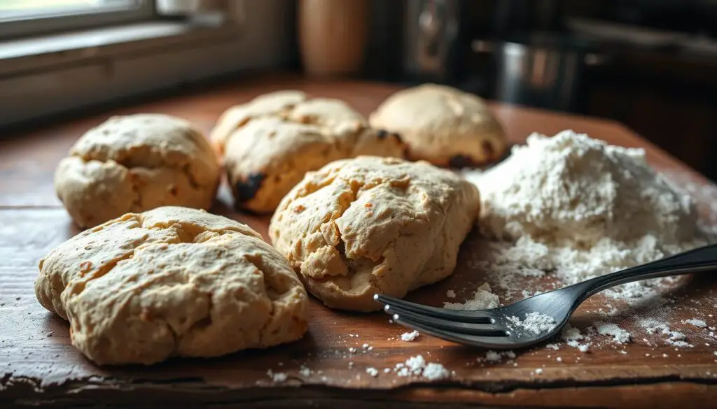 What to avoid when making scones?