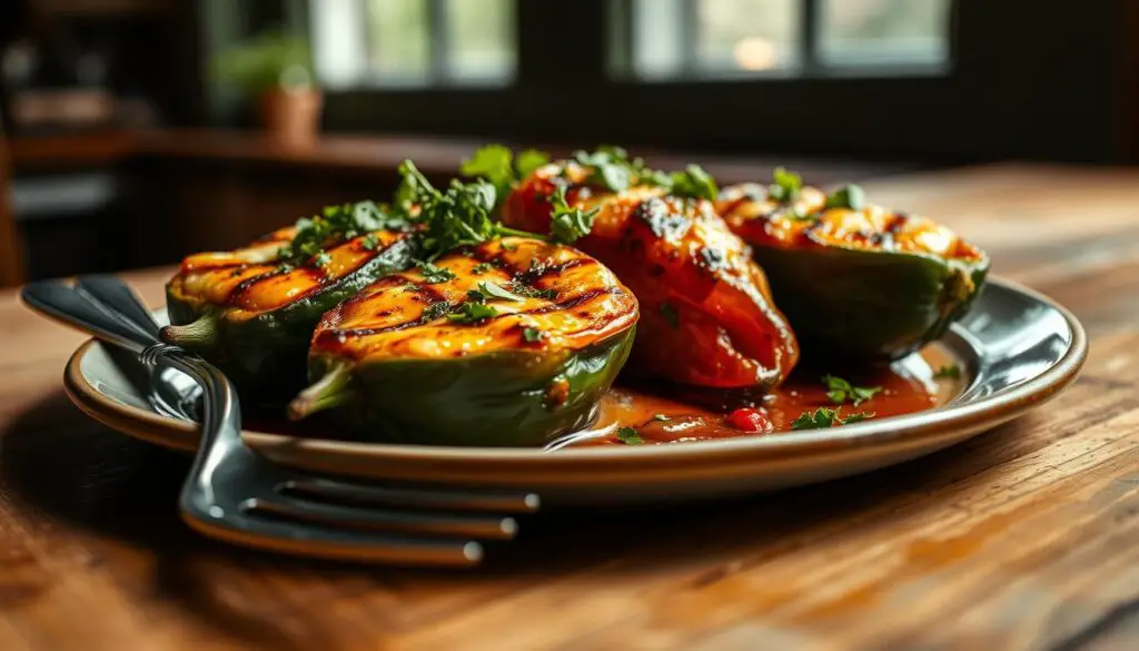 cooking with poblano peppers