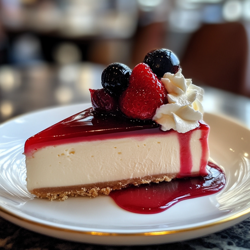 What does Philadelphia cheesecake taste like?
