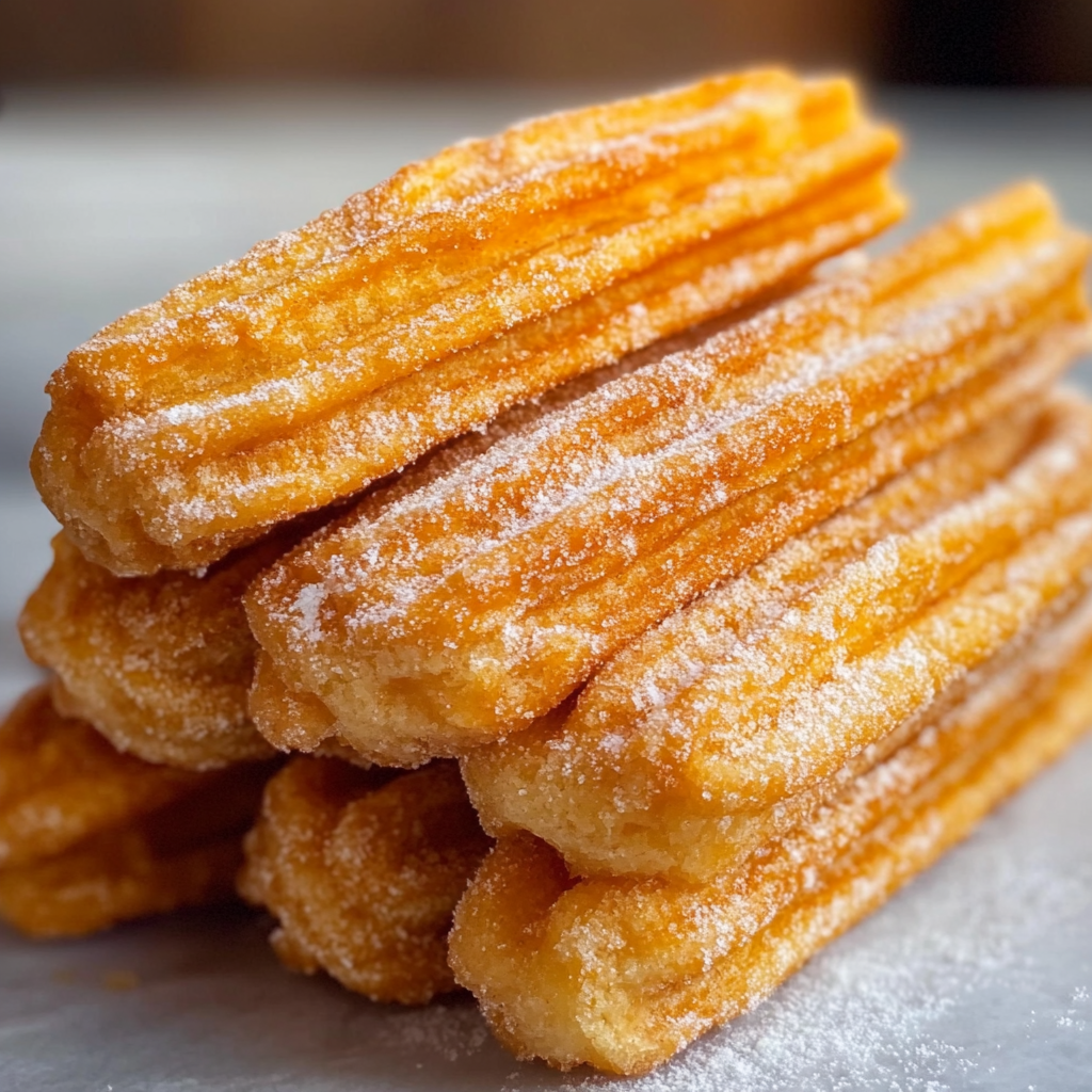 What is churro filling made of?