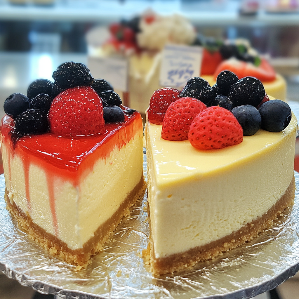 What is the difference between New York cheesecake and Philadelphia cheesecake?