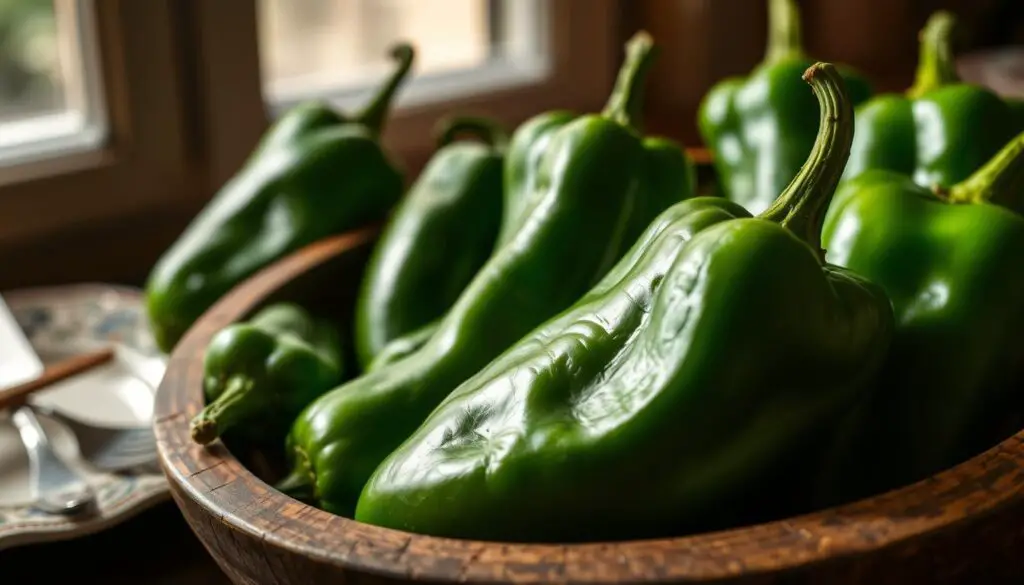 how to store poblano peppers