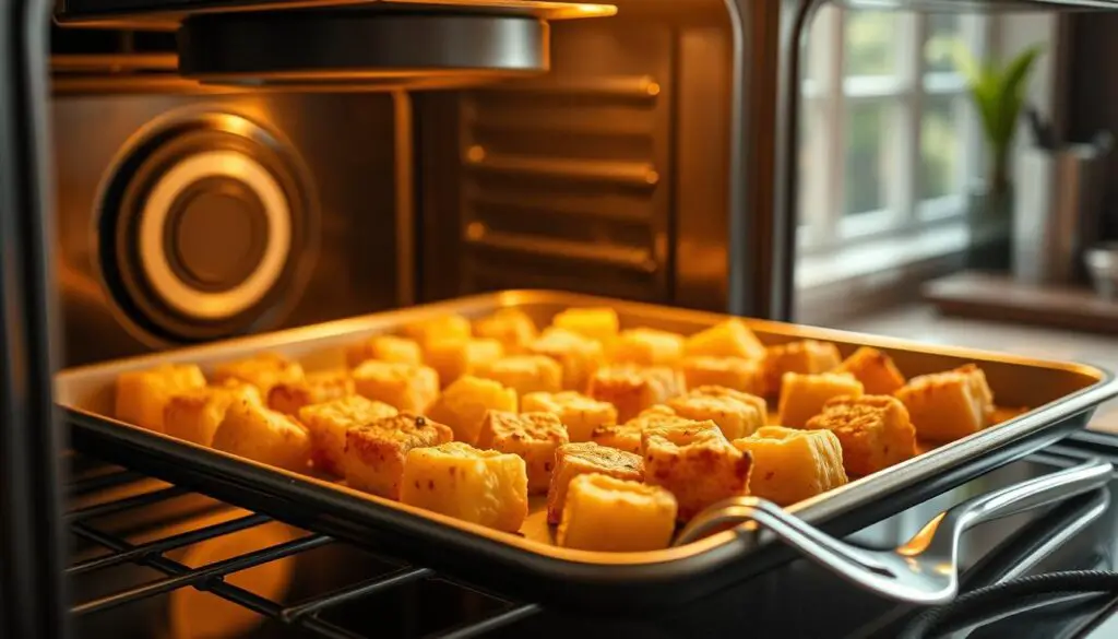 preheating oven for tater tots cooking