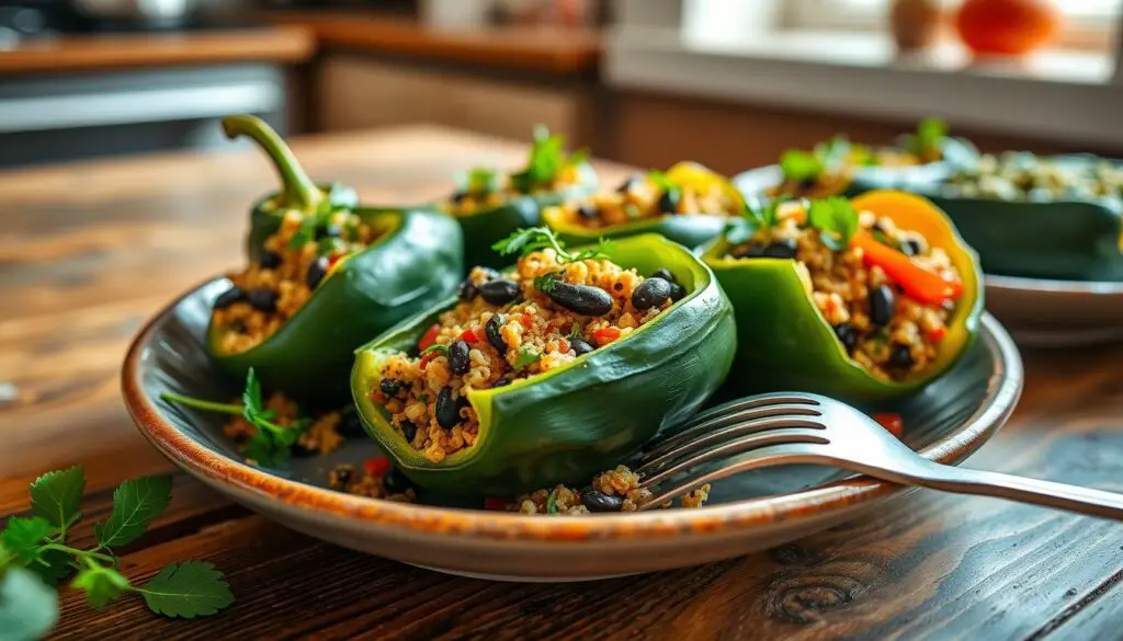 vegetarian stuffed peppers