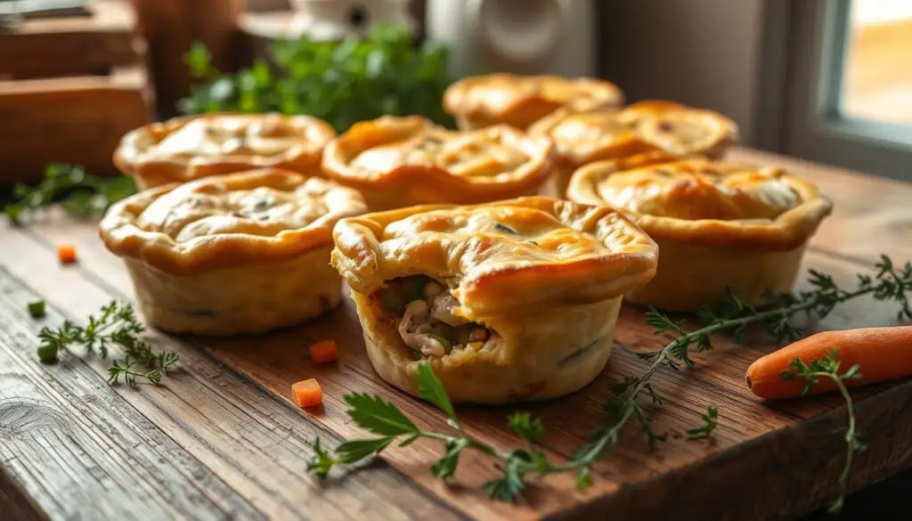 Easy Mini Chicken Pot Pies