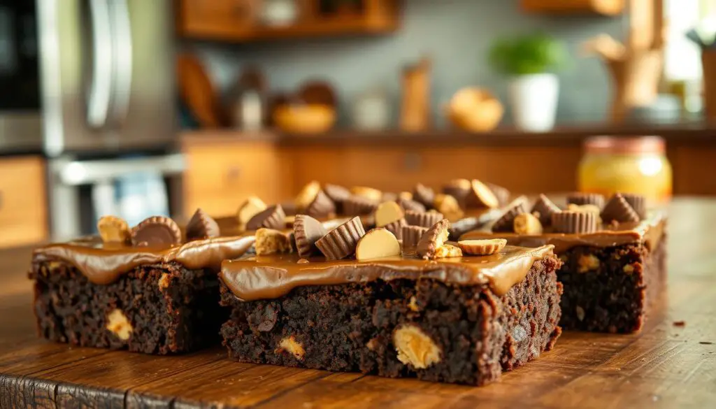 2 Ingredient Reeses Brownies