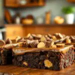 2 Ingredient Reeses Brownies