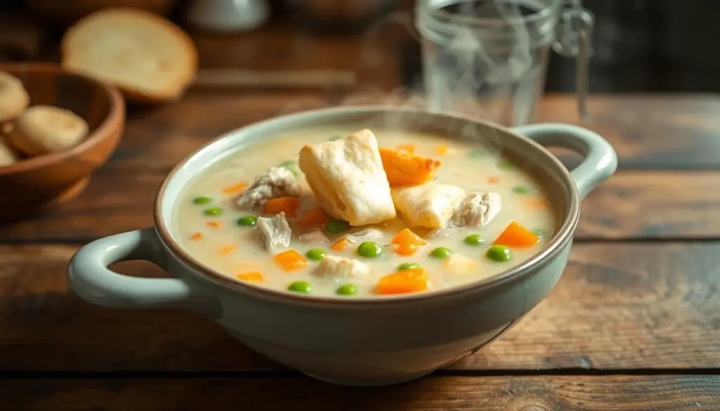 Chicken Pot Pie Soup recipe