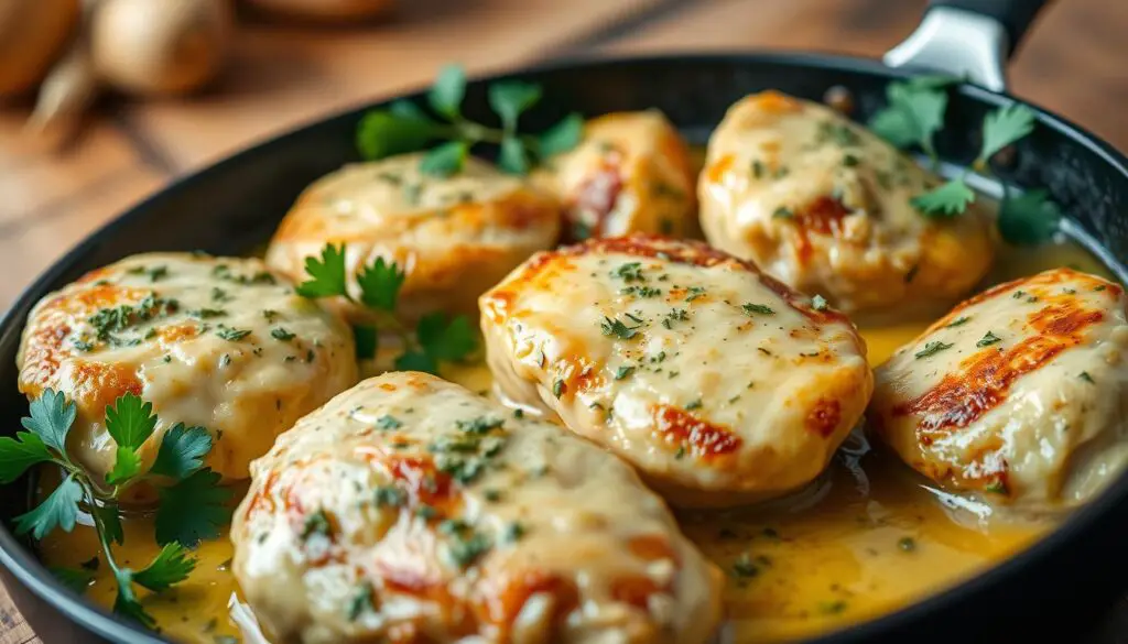 Creamy Garlic Butter Chicken Bites