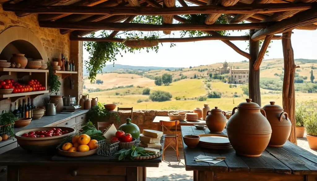 Tuscan cuisine history