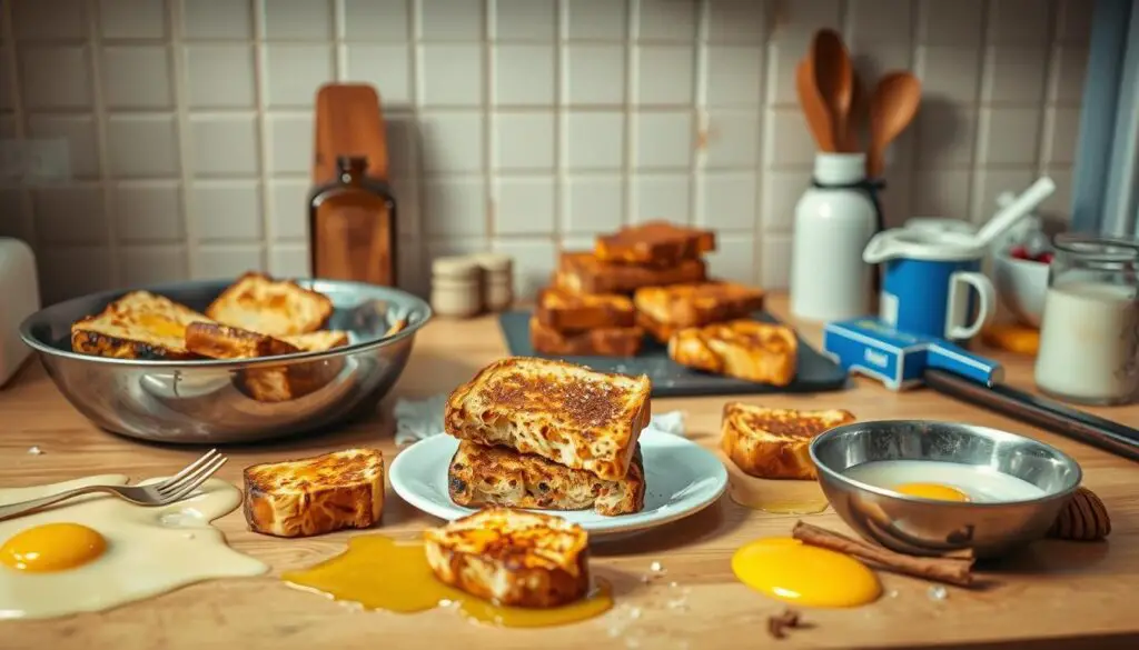 common cooking errors in French toast preparation