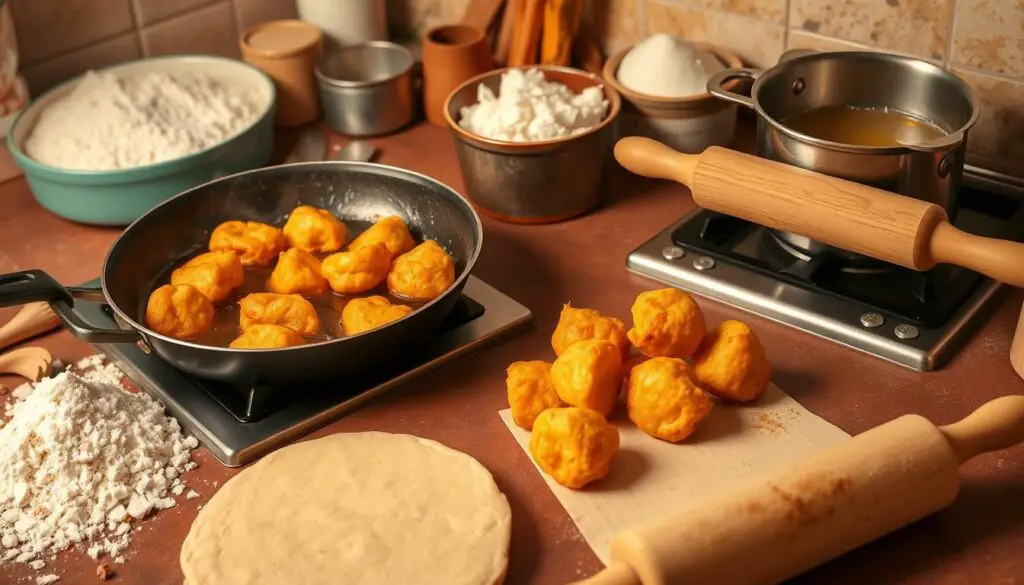 cooking methods for Mandazi