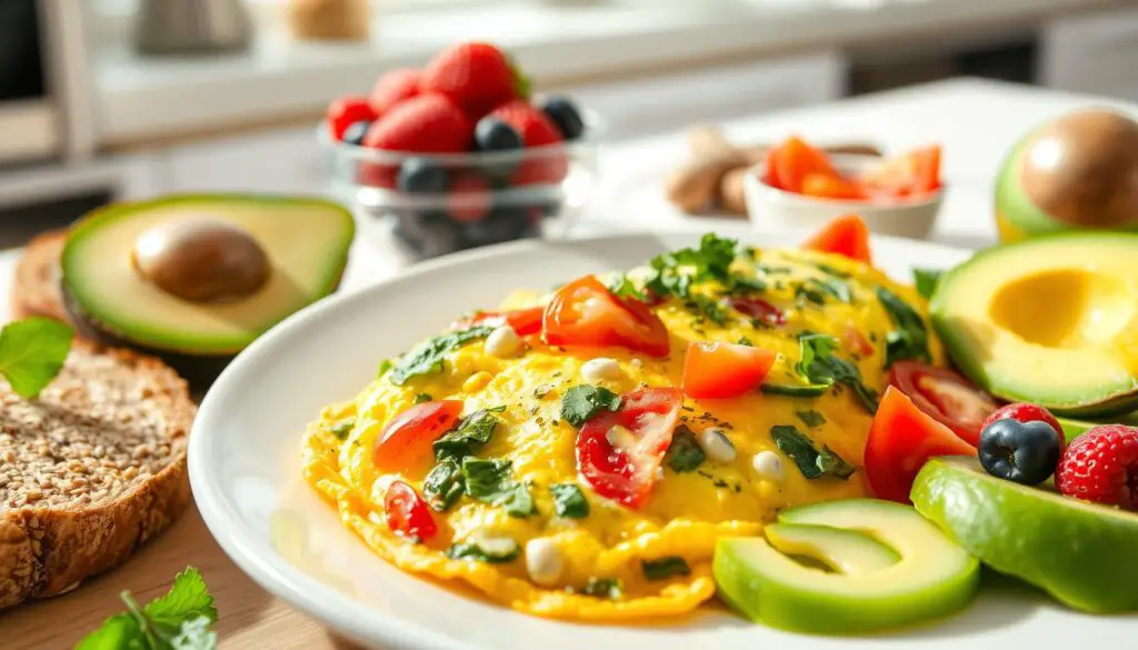 nutritional benefits of Boursin omelet