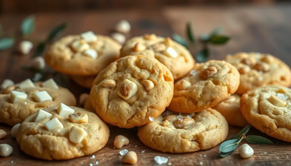 white chocolate macadamia cookie choices