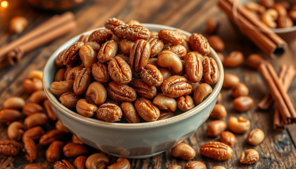 Sugar-and-Spice Nuts recipe