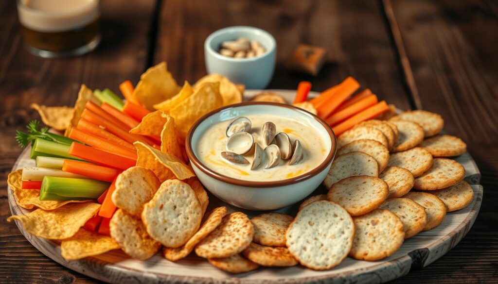 best pairings for clam dip