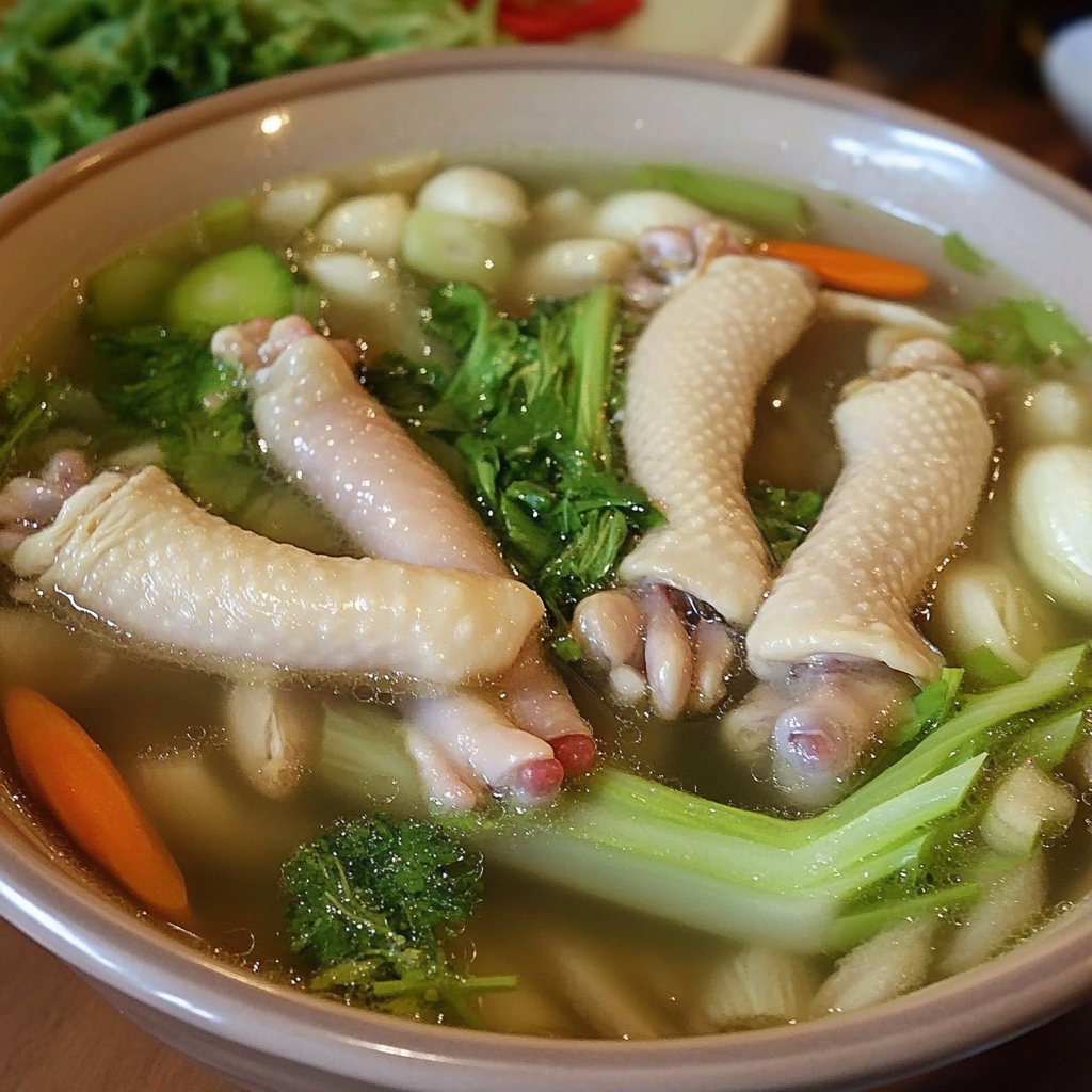 Chicken Feet Soup Recipe