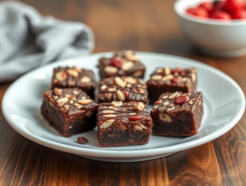 Sweet No Brownie Rich Fudgy Bites